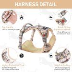 GAMUDA Reflective Adjustable Dog Harness and Leash