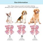 Cute Floral Collar and Leash Set for Dogs