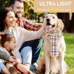 GAMUDA Reflective Adjustable Dog Harness and Leash