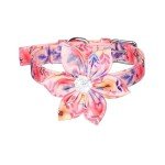 Cute Floral Collar and Leash Set for Dogs