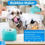 Comotech 3PCS Adjustable Dog Bath Brushes