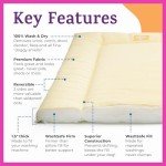 Original Dog Crate Pad - Washable and Reversible