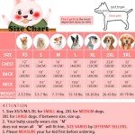 4 Pack Dog Pajamas for Small Pets – Plaid