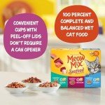Meow Mix Seafood Favorites Chunky Cat Food Pack