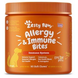 Zesty Paws Allergy Immune Bites for Dogs
