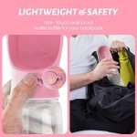 Kalimdor Leak Proof Dog Water Bottle - 19oz Pink