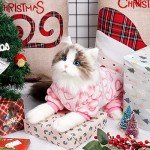 Cozy Pink Dog Pajamas with Heart Print