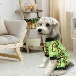 4 Pack Soft Summer Dog Pajamas for Pets