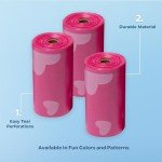 Pink Heart Dog Poop Bags – 240 Count