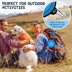 Travel-Friendly Collapsible Dog Bowls, 2-Pack