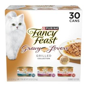 Fancy Feast Gravy Lovers Gourmet Cat Food Variety Pack