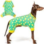 Yellow Duck Dog Pajamas – Soft Onesie Outfit