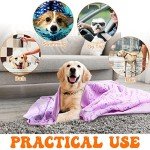 8 Pack Microfiber Dog Bath Towels - Quick Dry