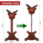 Christmas Squeaky Dog Tug Toy for Small Pets