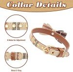 ExpaWlorer Plaid Dog Collar and Leash Set
