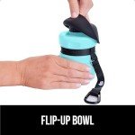 Gorilla Grip Portable Dog Water Bottle and Bowl