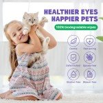 HICC PET Tear Stain Wipes for Dogs & Cats