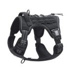 Auroth Adjustable No-Pull Tactical Harness for Dogs