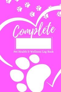 Pet Health Tracker Log Book - Pink