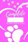 Pet Health Tracker Log Book - Pink