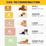 WAYIMPRESS Large Washable Dog Bed Pad, Grey