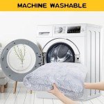 WAYIMPRESS Large Washable Dog Bed Pad, Grey