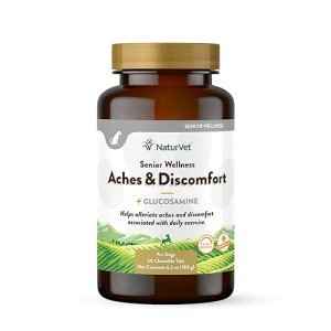 NaturVet Senior Dog Wellness Chews for Joint Support