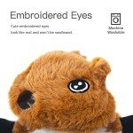 SHARLOVY 5-Pack Squeaky Plush Dog Toys