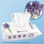 Lavender Pet Grooming Wipes for Dogs & Cats