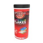 Omega One Super Color Fish Food Flakes 2.2 oz