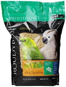 RoudyBush Daily Maintenance Bird Food, Medium, 10 lb