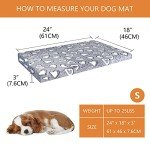 Reversible Dog Bed Mat with Waterproof Cover