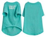 Cute Aqua T-Shirt for Medium and Small Dogs