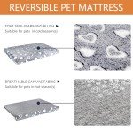 Reversible Dog Bed Mat with Waterproof Cover
