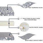 Reversible Dog Bed Mat with Waterproof Cover