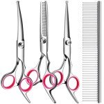 5-in-1 Professional Dog Grooming Scissors Kit