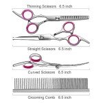 5-in-1 Professional Dog Grooming Scissors Kit