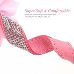 Rhinestone Dog Collar and Leash Set - Pink Bling