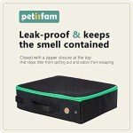 Portable Cat Litter Box for Travel - Leak-Proof