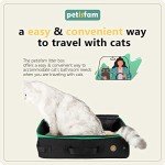 Portable Cat Litter Box for Travel - Leak-Proof