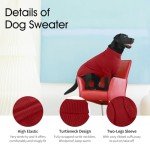Cozy Red XL Sweater for Large Dogs