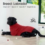 Cozy Red XL Sweater for Large Dogs