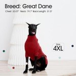 Cozy Red XL Sweater for Large Dogs