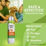 Natural Flea and Tick Spray for Dogs - 14 oz