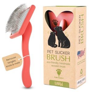 Flying Pawfect Dog Slicker Brush for Grooming
