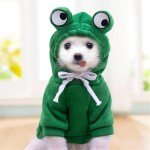 Cute Fleece Dog Hoodie for Winter Wear
