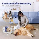 Grooming Kit with Vacuum for Dogs and Cats