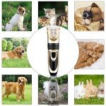 Low Noise Rechargeable Dog Grooming Clippers Set