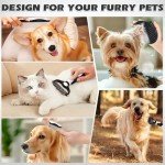 Dog Grooming Kit: Brushes and Comb Set