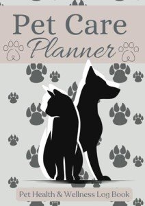 Pet Health Planner and Wellness Log Book